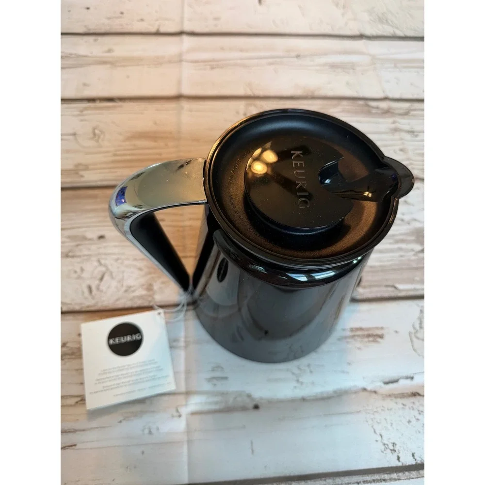 Keurig 2.0 Thermal Carafe Coffee Pitcher Black Chrome Handle Replacement New